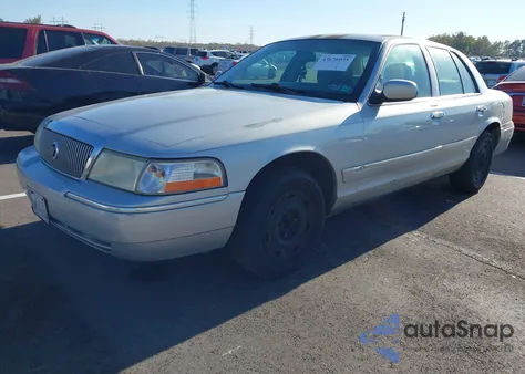2003 Mercury Grand Marquis Gs z USA, uszkodzony, nr VIN 2MEFM74W63X671957
